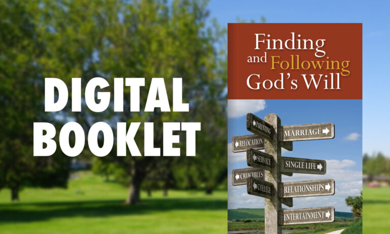 Finding and Following God’s Will digital booklet